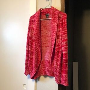 Hot pink cardigan